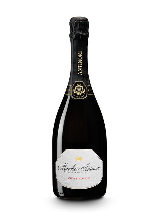 Bottiglia di vino bianco Cuvée royale prodotto dalla cantina Marchese Antinori e venduto da Buono!