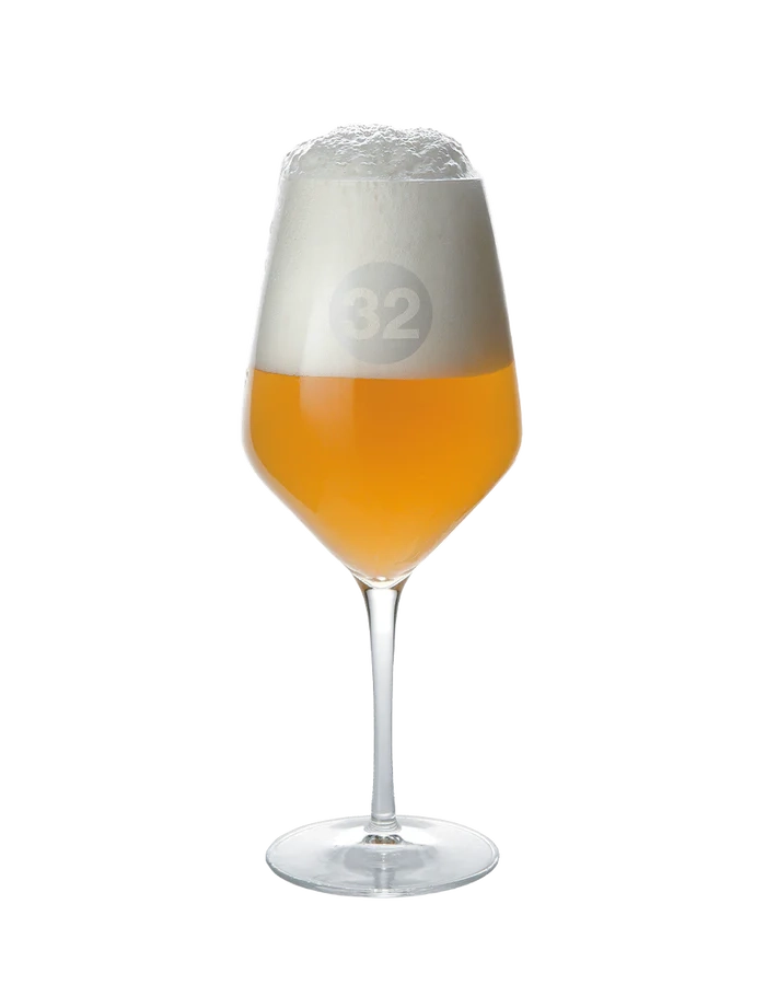 calice di birra artigianale Audace prodotta dal birrificio 32 Via dei Birrai e venduta da Buono!