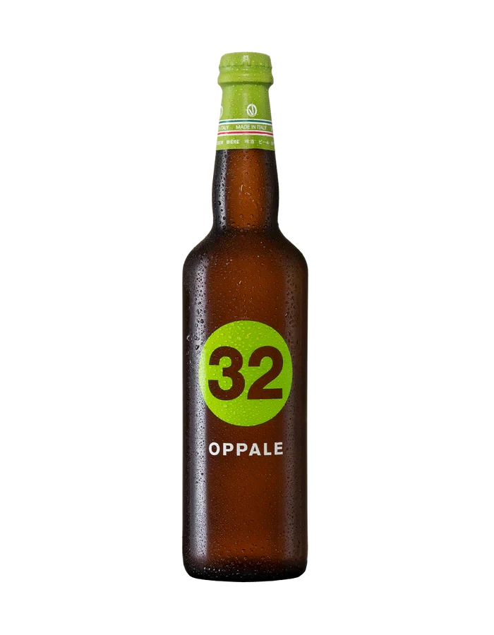 bottiglia di birra artigianale Oppale prodotta dal birrificio 32 via dei birrai e venduta da Buono!