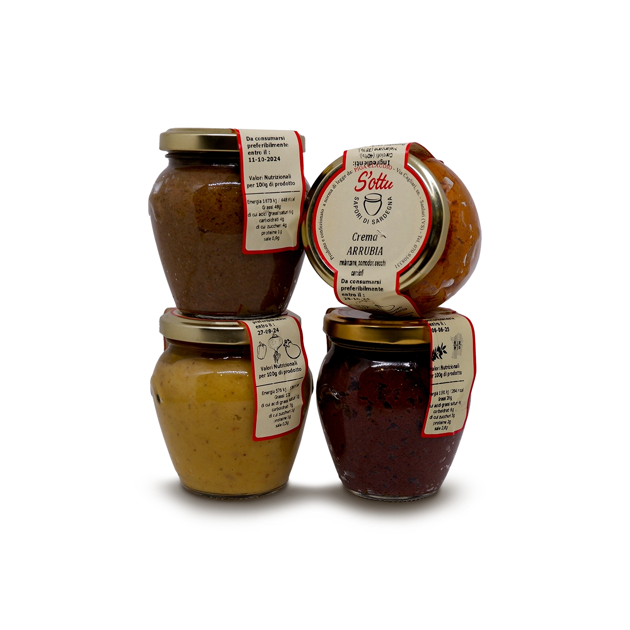 crema spalmabile prodotta dall'azienda S'ottu con ingredienti naturali e venduto da Buono!