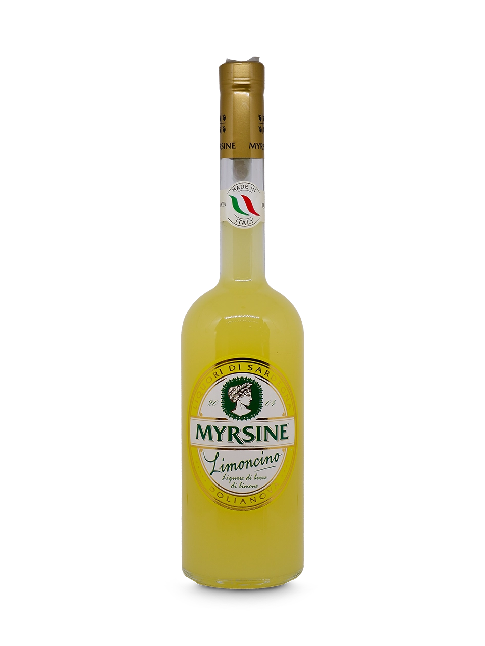 liquore artigianale al limone giallo limoncino di Myrsine venduto da Buono!