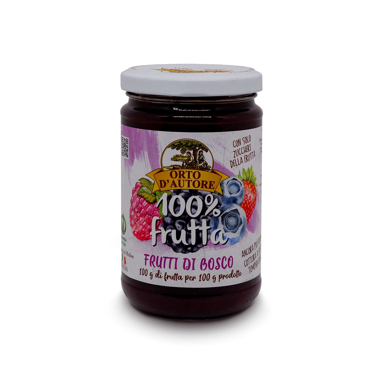 Marmellata artigianale 100% frutta Orto d'Autore | 190gr