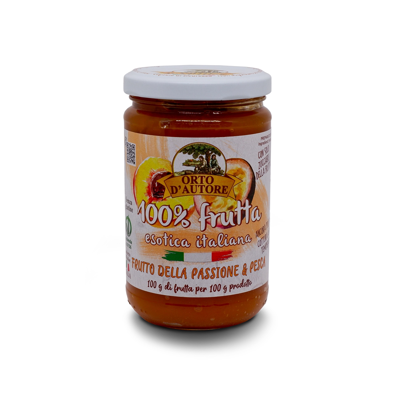 Marmellata artigianale 100% frutta Orto d'Autore | 190gr