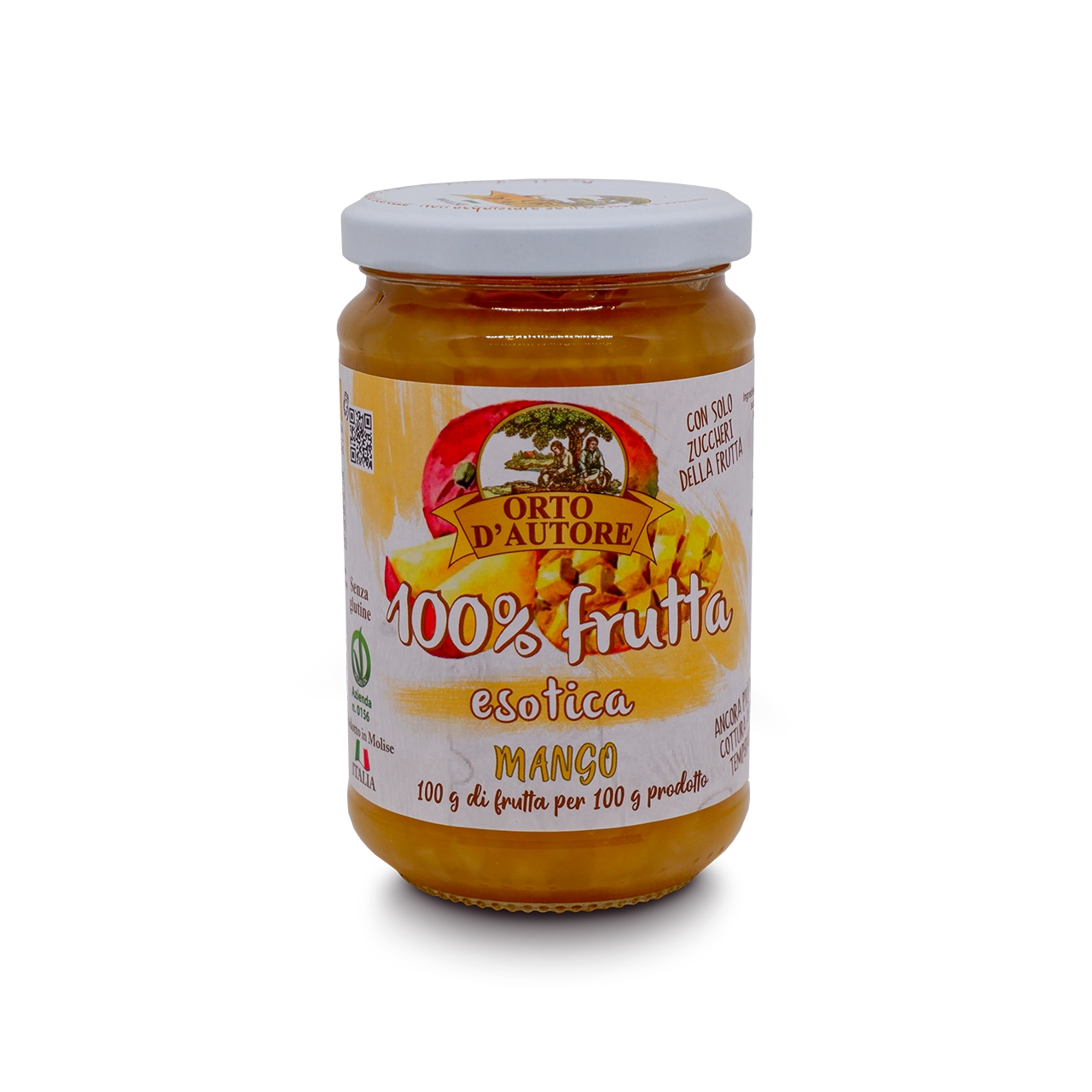 Marmellata artigianale 100% frutta Orto d'Autore | 190gr