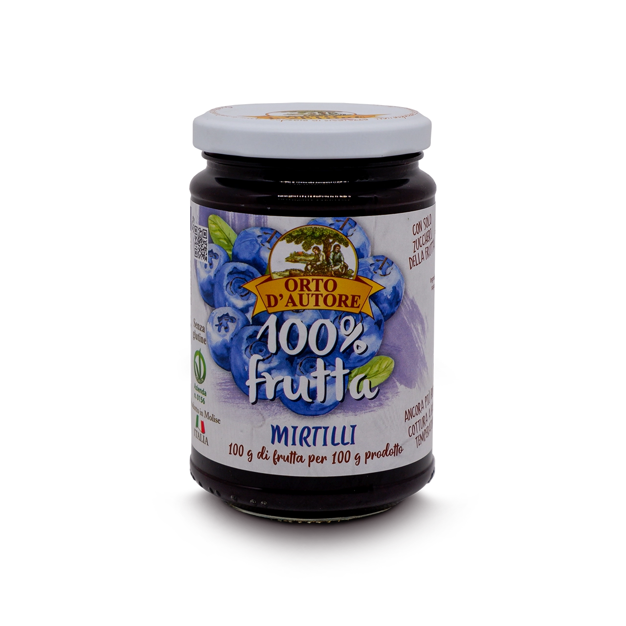 Marmellata artigianale 100% frutta Orto d'Autore | 190gr