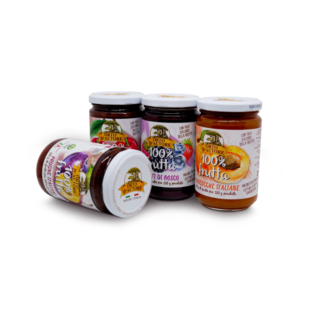 Marmellata artigianale 100% frutta Orto d'Autore | 190gr