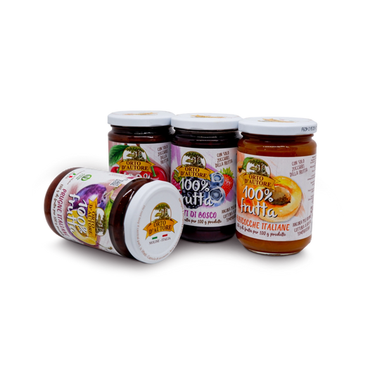 Marmellata artigianale 100% frutta Orto d'Autore | 190gr