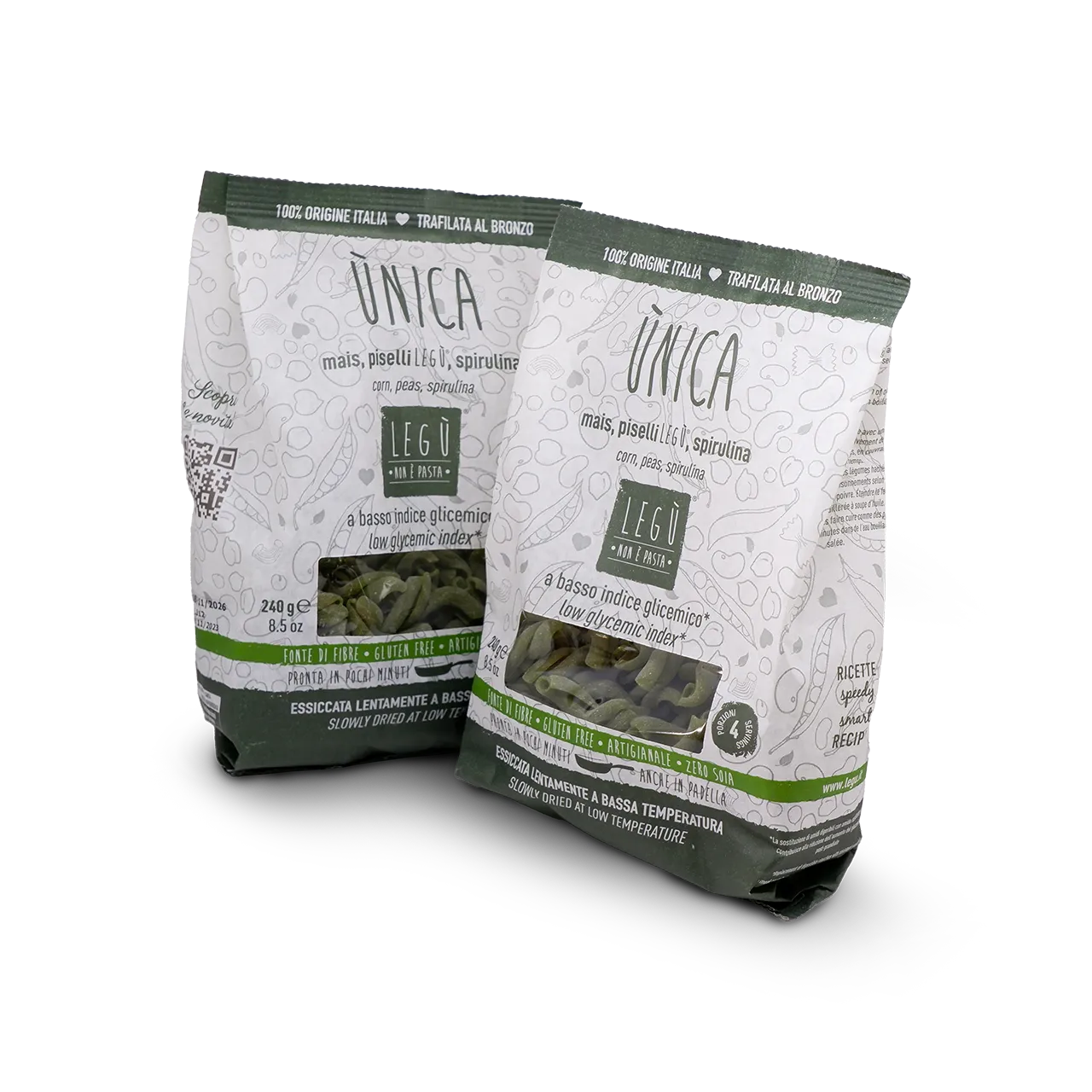 Pasta senza glutine INTRECCI Legù  | 240gr