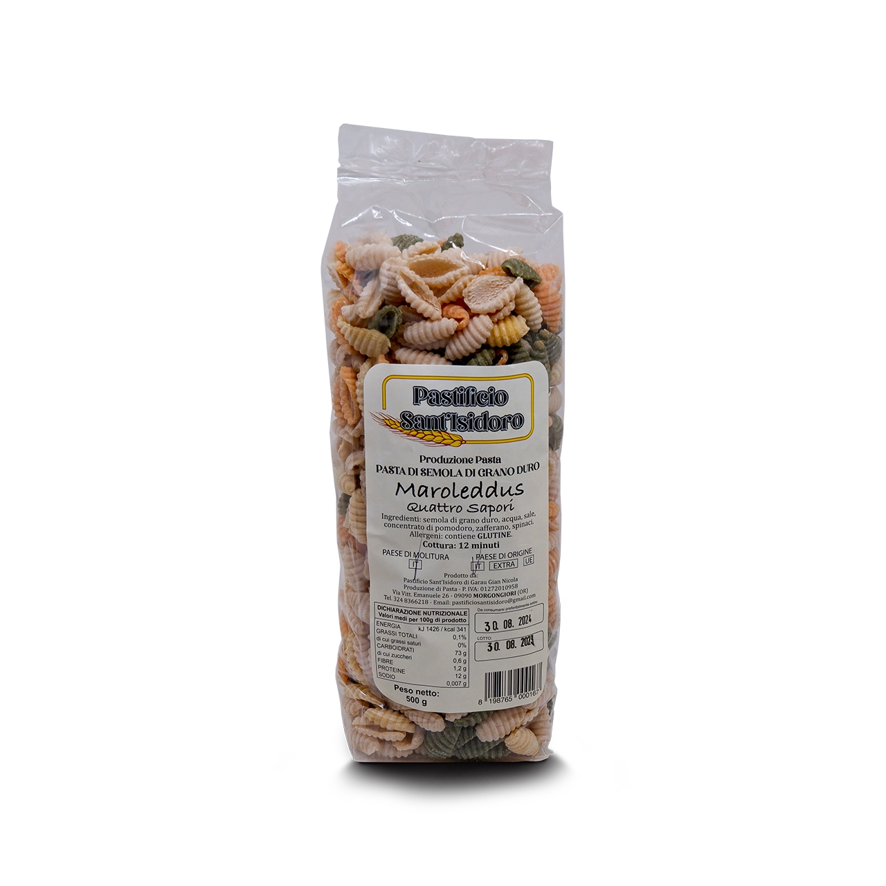 Pasta artigianale MALLOREDDUS Sant'isidoro | 500gr