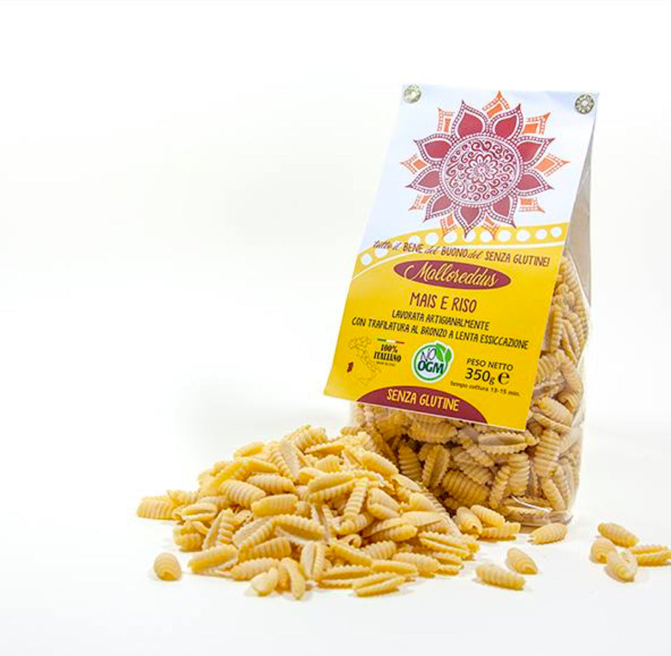 pasta artigianale senza glutine malloreddus sardo buono!