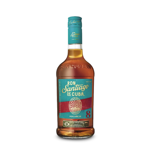 bottiglia di rum scuro ron santiago de cuba anejo 8 anni venduto da Buono!