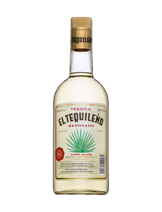 bottiglia di tequila ElTequileno reposado messicano venduto da Buono!