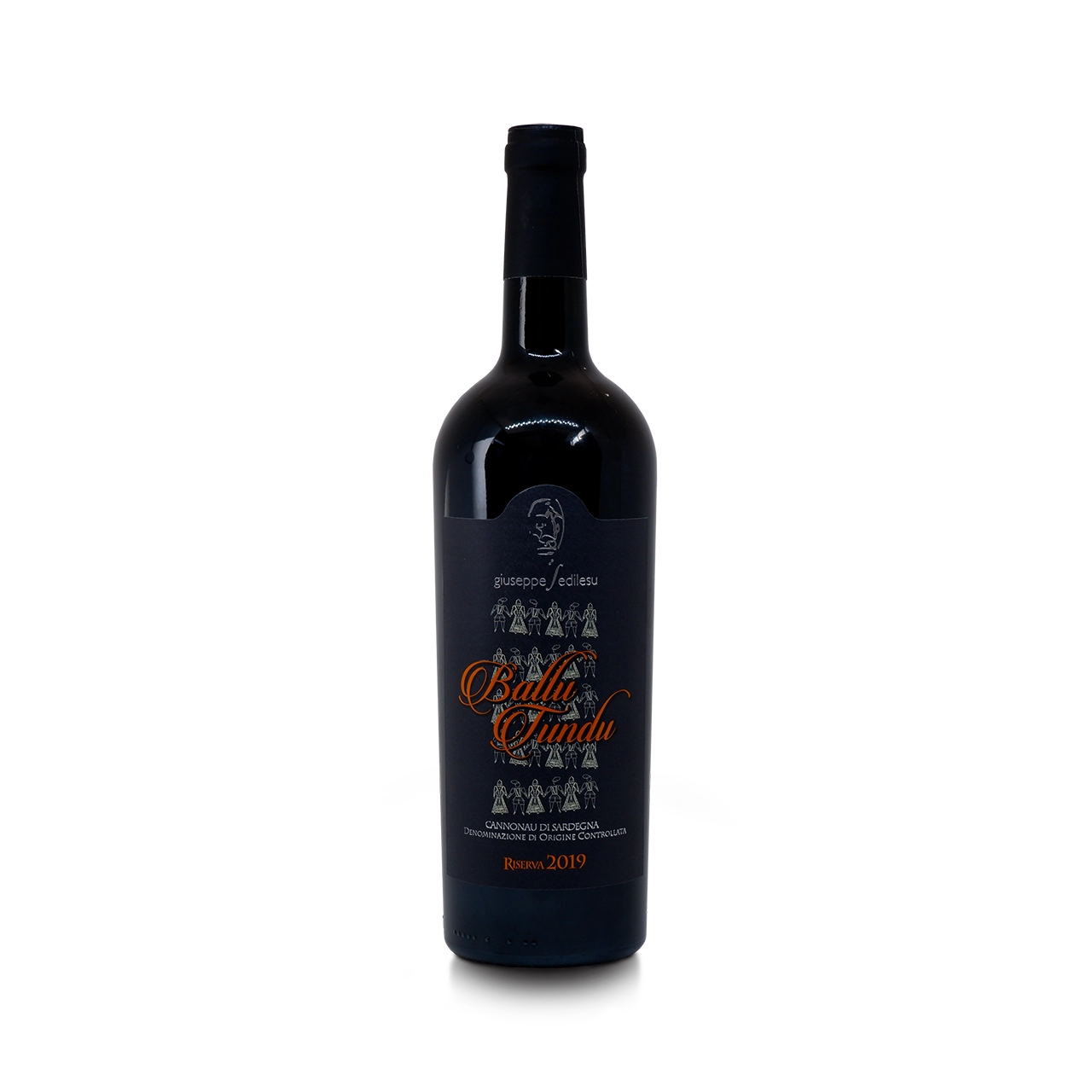 bottiglia di vino rosso cannonau Ballu Tundu prodotto dalla cantina Giuseppe Sedilesu e venduto da Buono!