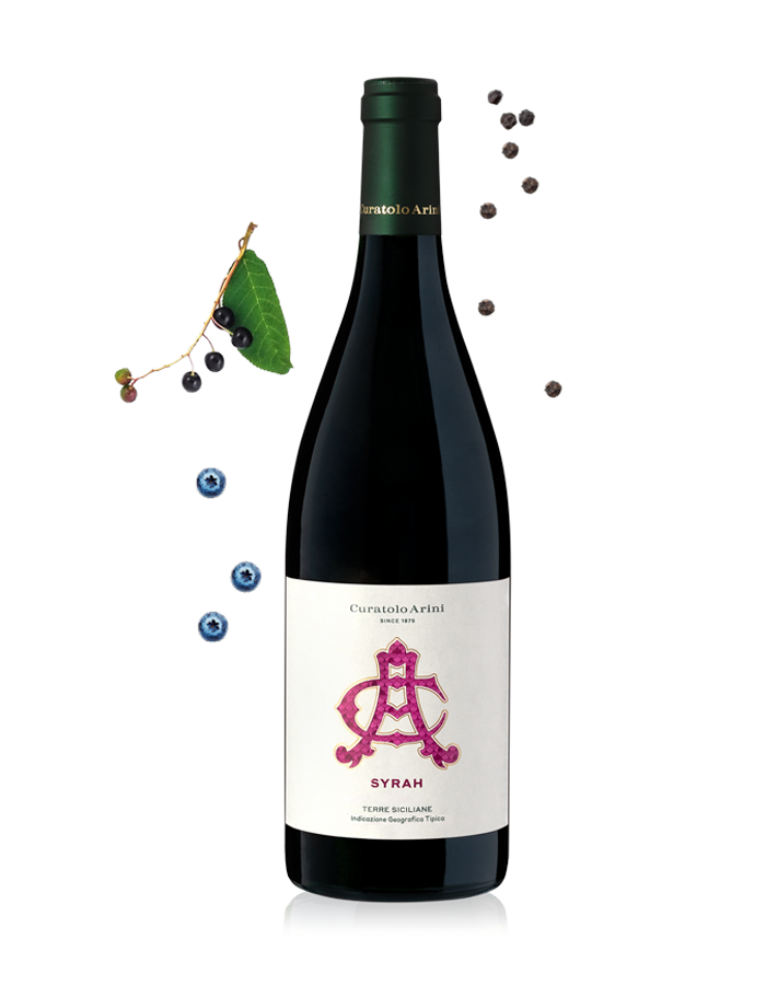 Vino Rosso SYRAH Curatolo Arini | 750ml
