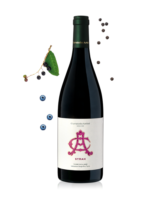 Vino Rosso SYRAH Curatolo Arini | 750ml