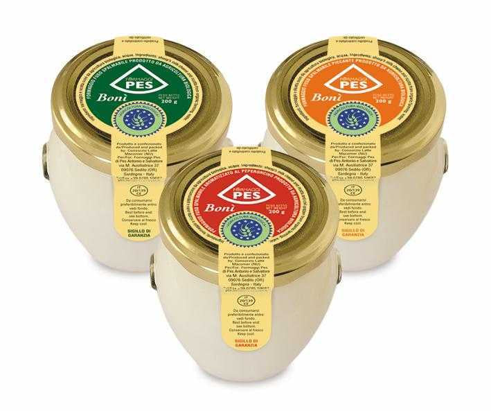 Crema spalmabile BONÌ Formaggi Pes | 200gr