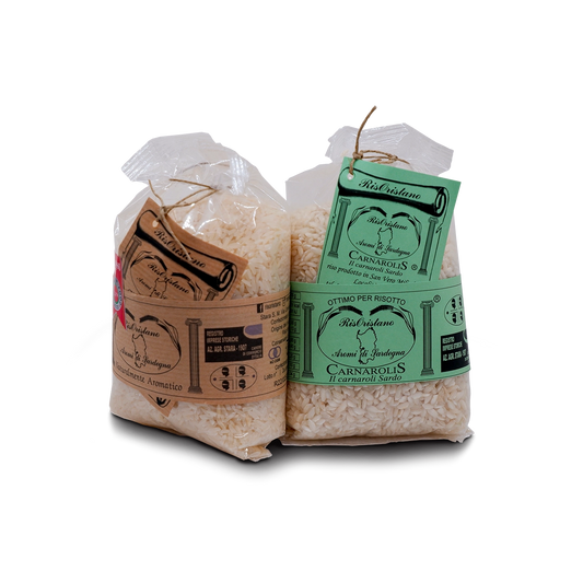 riso aromatico carnaroli e thai prodotto in Sardegna dall'azienda Risoristano e venduto da Buono!