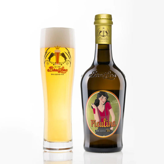 birra artigianale agricola con boccale piculina di birrificio lara da Buono!
