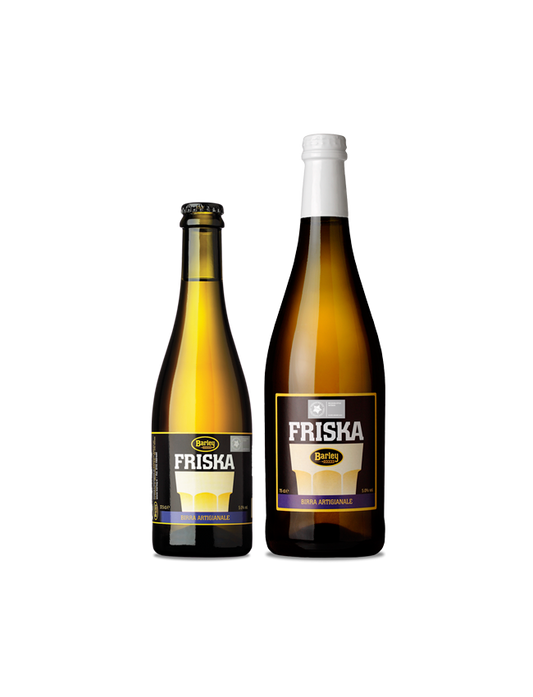 bottiglie di birra artigianale blanche prodotta dal birrificio Barley vendute da Buono!