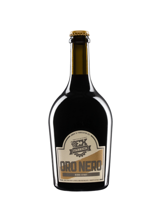 birra artigianale scura di tipo Stout del birrificio ExFabrica venduta da buono!