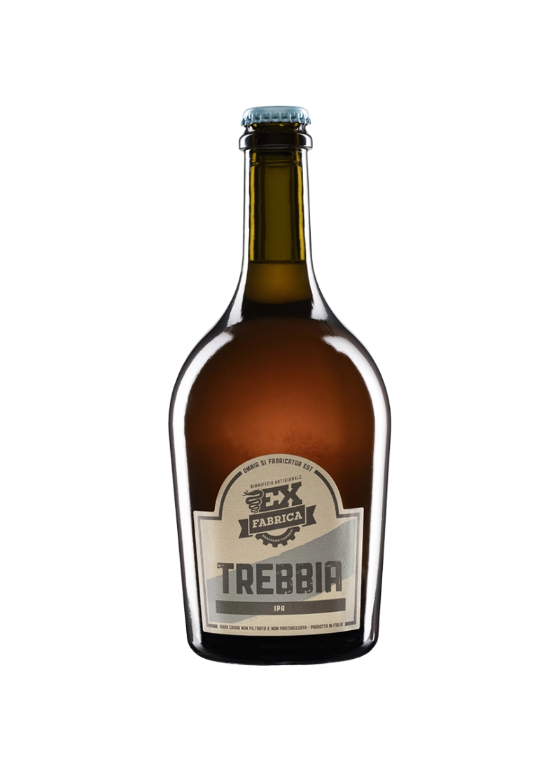 birra artigianale di tipo Ipa chiamata Trebbia prodotta dal birrificio ExFabrica venduta da buono!