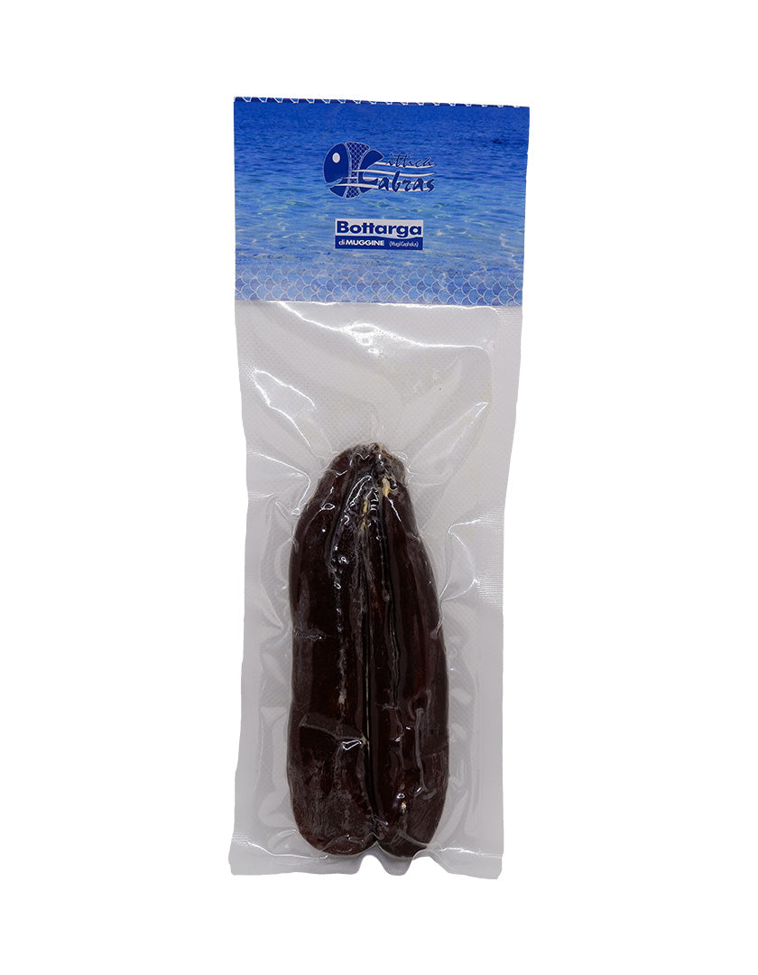 bottarga di muggine intera prodotta da ittica Cabras con metodo artigianale e venduta da Buono!