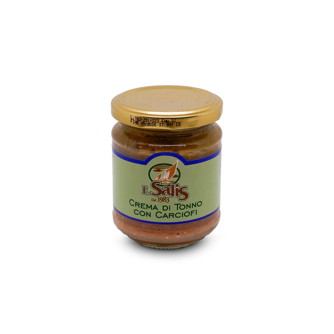 barattolo di crema spalmabile al tonno con carciofi di Efisio Salis venduto da Buono!