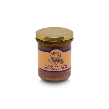 barattolo di crema spalmabile al tonno con olive nere di Efisio Salis venduto da Buono!