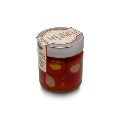 Peperoncini ripieni sott'olio artigianali S'Ottu