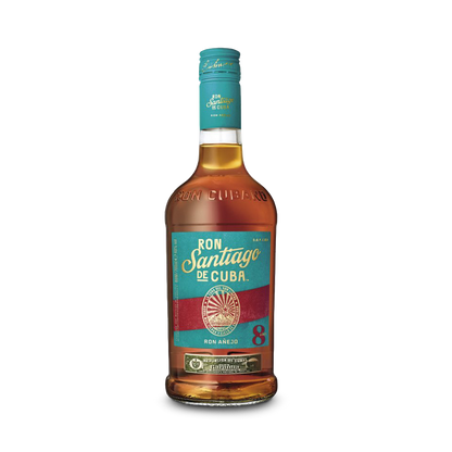 bottiglia di rum scuro ron santiago de cuba anejo 8 anni venduto da Buono!