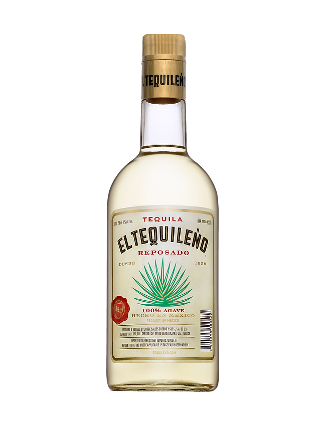 bottiglia di tequila ElTequileno reposado messicano venduto da Buono!
