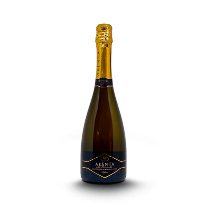 bottiglia di vino spumante akenta millesimato extra dry da 750ml prodotto dalla cantina Santa Maria La Palma di Alghero disponibile su Buono!