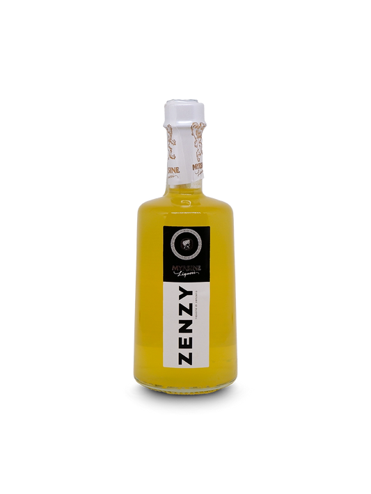 liquore giallo artigianale allo zenzero prodotto da Myrsine e venduto da Buono!